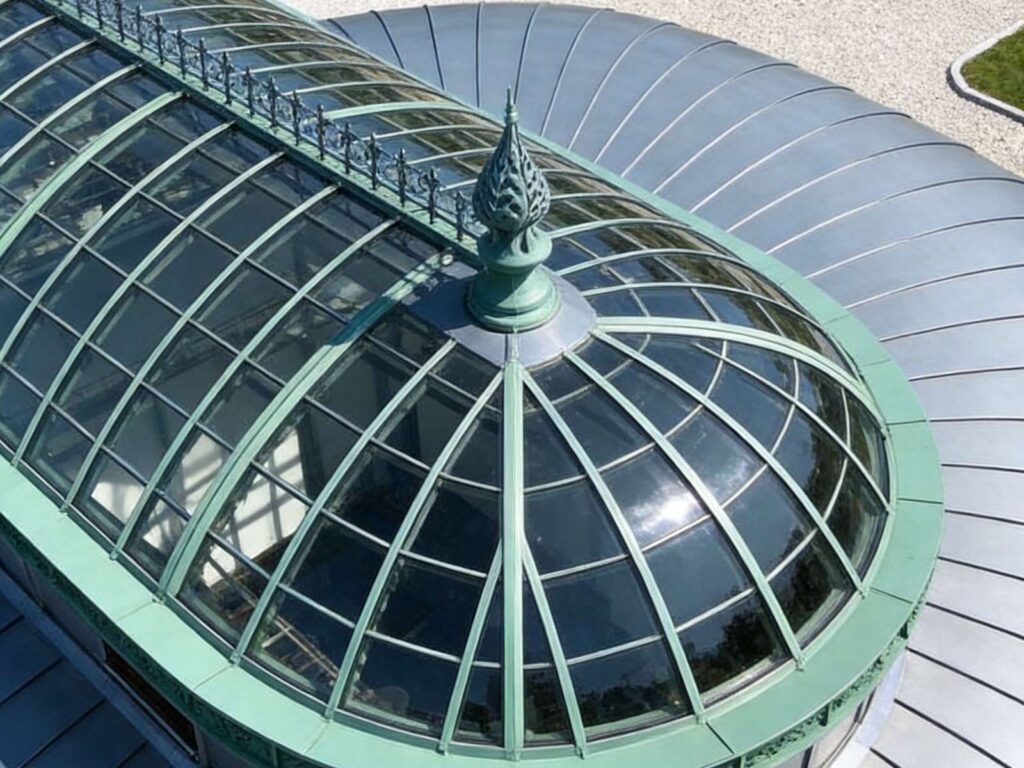 Victorian Glass Greenhouse Ysgh 207 | Elegant Retro Sunroom With Arc Design